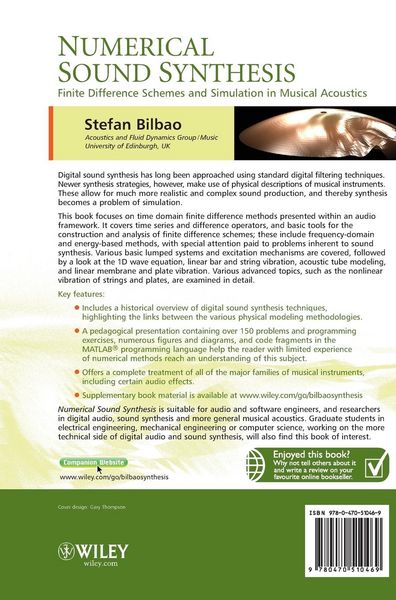 Produktbild: Numerical Sound Synthesis