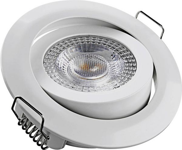 Produktbild: Heitronic 500665 DL7202 LED-Einbauleuchte LED LED fest eingebaut 5W Wei&szlig;