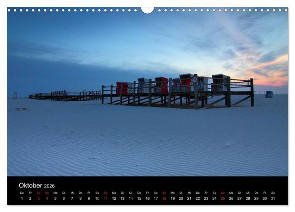 Produktbild: St. Peter-Ording (Wandkalender 2026 DIN A3 quer), CALVENDO Monatskalender