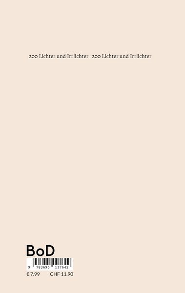 Produktbild: Lichter und Irrlichter