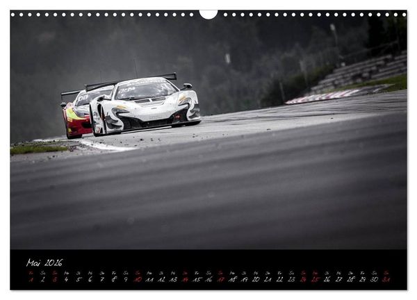 Produktbild: EMOTIONS ON THE GRID - Blancpain Endurance Series N&uuml;rburgring (Wandkalender 2026 DIN A3 quer), CALVENDO Monatskalender