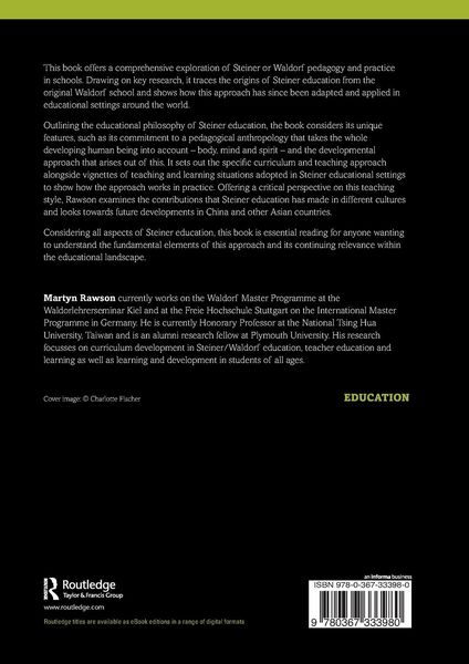 Produktbild: Steiner Waldorf Pedagogy in Schools