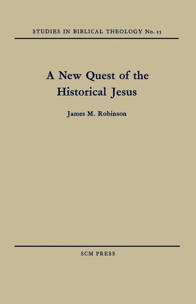 Produktbild: A New Quest of the Historical Jesus