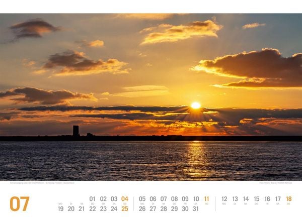 Produktbild: Nordsee ReiseLust Kalender 2027 | von Ostfriesland bis nach Sylt