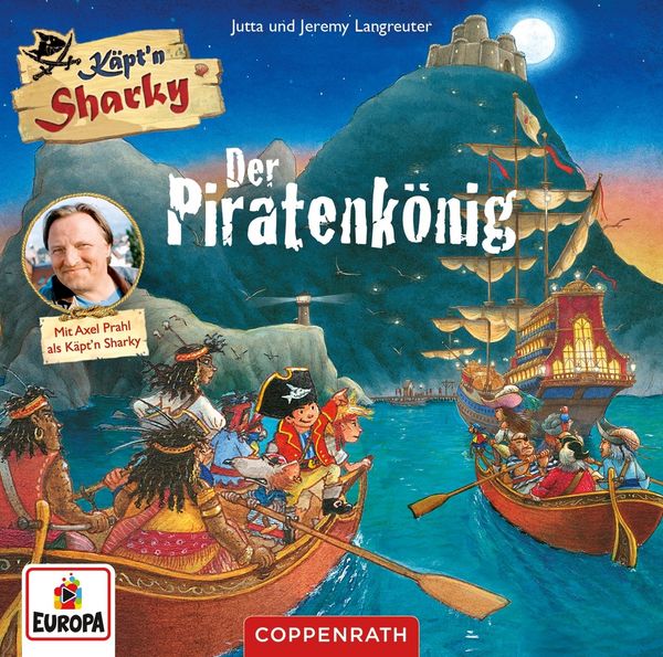 Produktbild: CD H&ouml;rspiel: K&auml;pt'n Sharky - Der Piratenk&ouml;nig