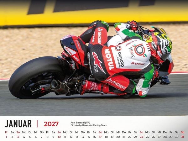 Produktbild: Superbike WM Kalender 2027
