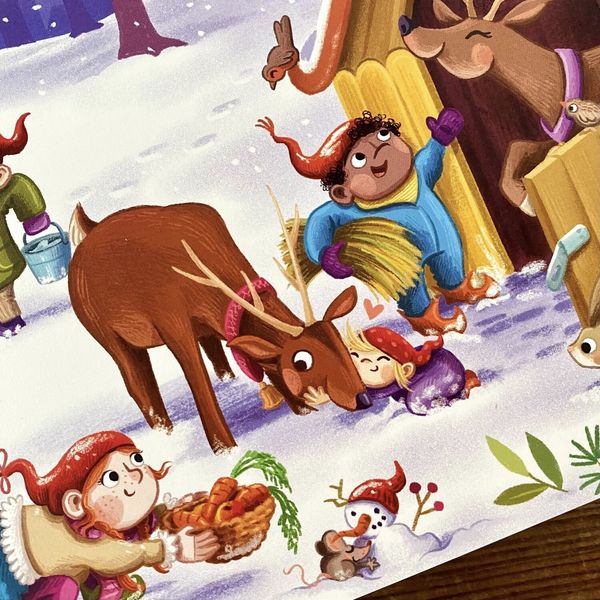 Produktbild: Sieben kleine Weihnachtswichtel