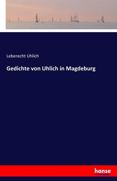 Produktbild: Gedichte von Uhlich in Magdeburg
