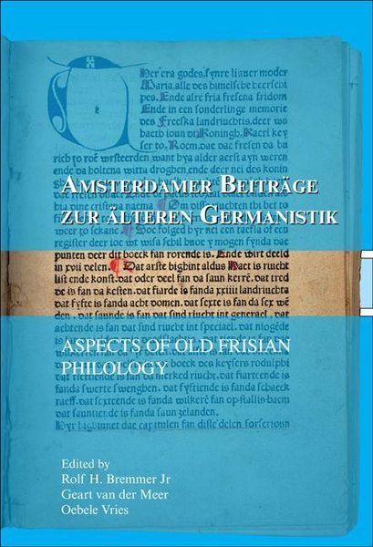 Produktbild: Aspects of Old Frisian Philology