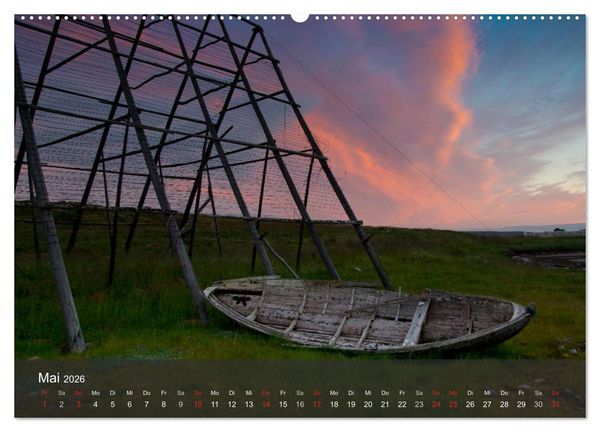 Produktbild: Lappland 2026 (Wandkalender 2026 DIN A2 quer), CALVENDO Monatskalender