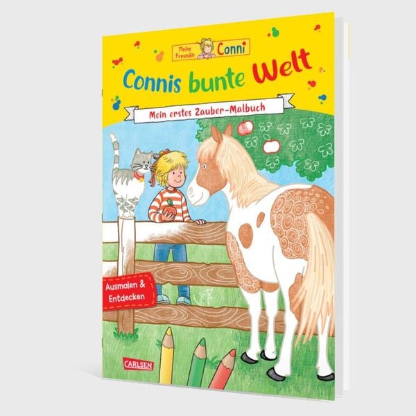 Produktbild: Conni Gelbe Reihe (Besch&auml;ftigungsbuch): Connis bunte Welt