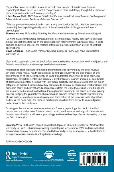 Produktbild: Crime and Psychology