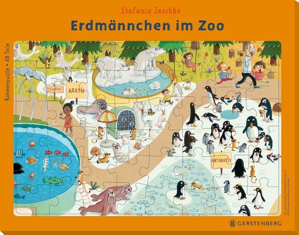 Produktbild: Rahmenpuzzle Erdm&auml;nnchen in Zoo