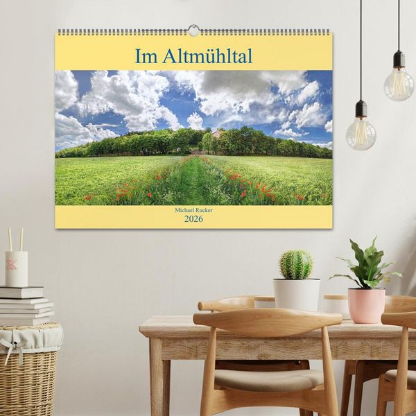 Produktbild: Im Altm&uuml;hltal (Wandkalender 2026 DIN A2 quer), CALVENDO Monatskalender