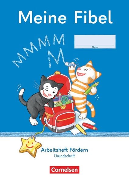 Produktbild: Meine Fibel 1. Schuljahr - Ausgabe 2022 - Arbeitsheft F&ouml;rdern in Grundschrift - Mit Silbenschieber
