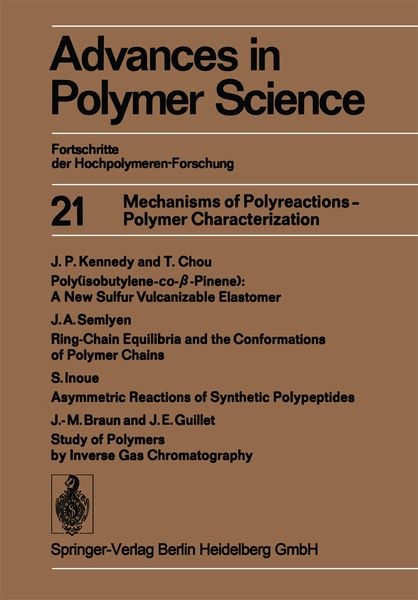 Produktbild: Mechanisms of Polyreactions &mdash; Polymer Characterization