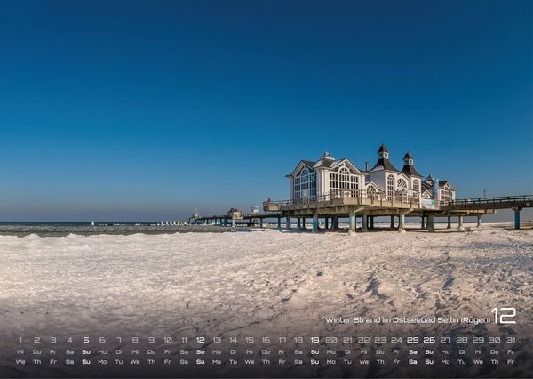 Produktbild: Ostsee - Zwischen D&uuml;nen und Horizont &ndash; Die Ostsee erleben - 2027 - Kalender DIN A3