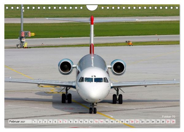 Produktbild: Airliners - Face to Face (Wandkalender 2027 DIN A4 quer), CALVENDO Monatskalender