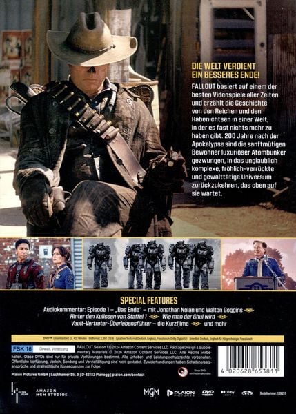 Produktbild: Fallout - Staffel 1 [3 DVDs]