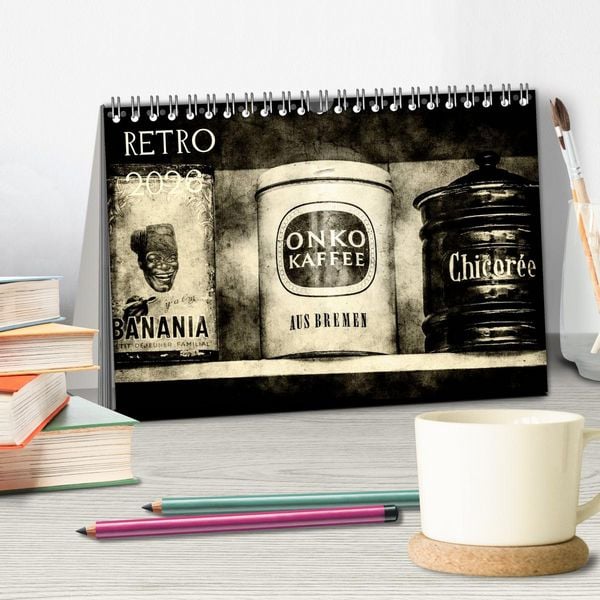 Produktbild: Retro (Tischkalender 2026 DIN A5 quer), CALVENDO Monatskalender