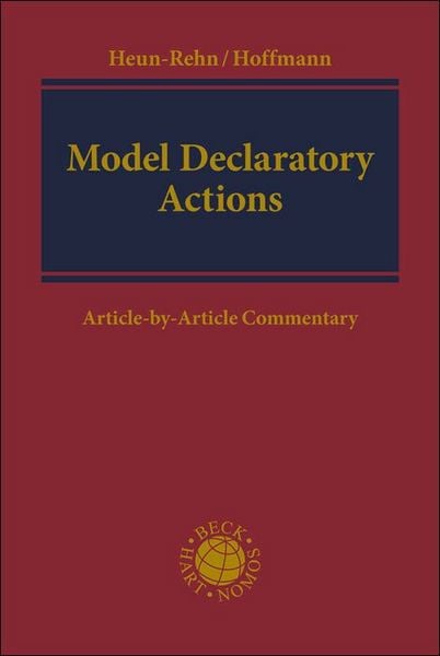 Produktbild: Model Declaratory Actions - German Collective Consumer Litigation