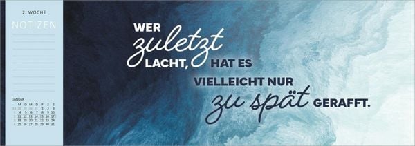 Produktbild: Tischkalender Meine Motivation & ich leben gerade getrennt. 2027