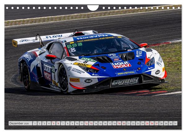 Produktbild: Wilde Stiere am N&uuml;rburgring (Wandkalender 2026 DIN A4 quer), CALVENDO Monatskalender