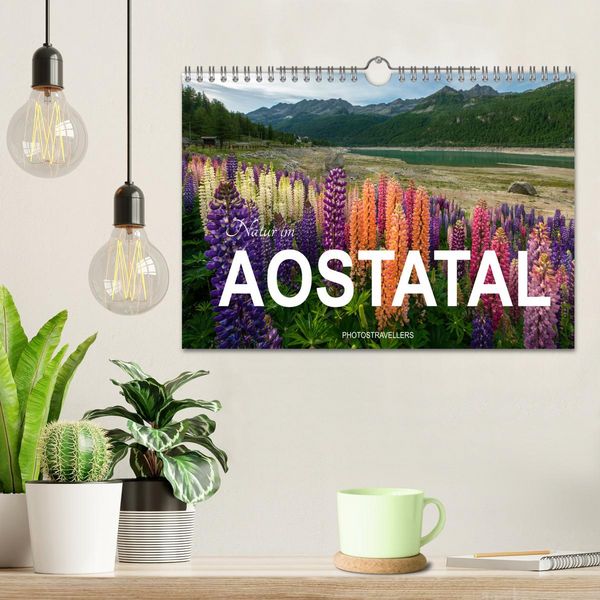Produktbild: Natur im Aostatal (Wandkalender 2026 DIN A4 quer), CALVENDO Monatskalender