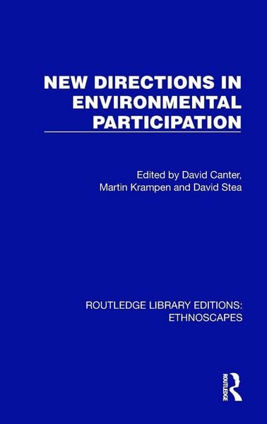 Produktbild: New Directions in Environmental Participation