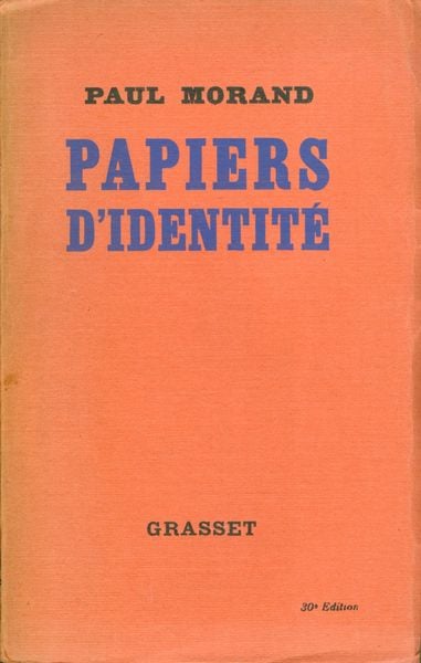 Produktbild: Papiers d'identit&eacute;