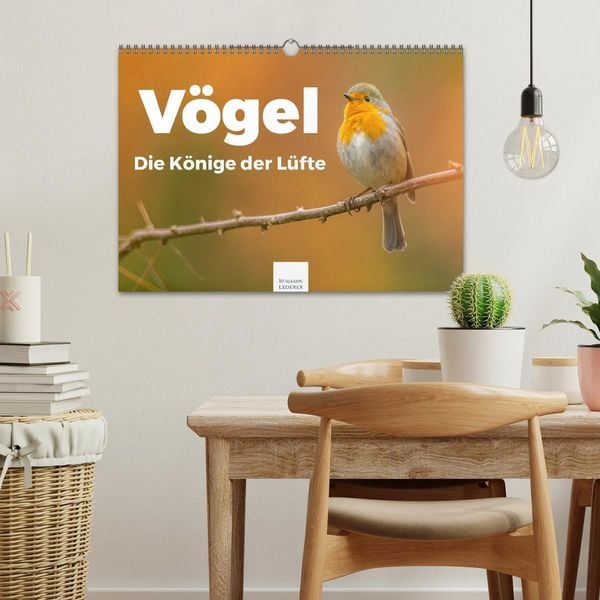 Produktbild: V&ouml;gel - Die K&ouml;nige der L&uuml;fte (Wandkalender 2026 DIN A3 quer), CALVENDO Monatskalender