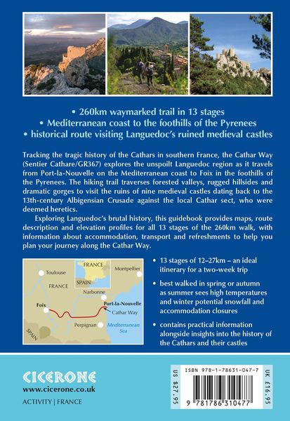 Produktbild: Trekking the Cathar Way