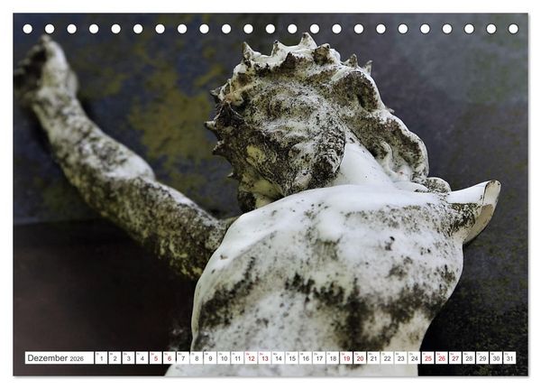 Produktbild: Alte Grabdenkm&auml;ler (Tischkalender 2026 DIN A5 quer), CALVENDO Monatskalender