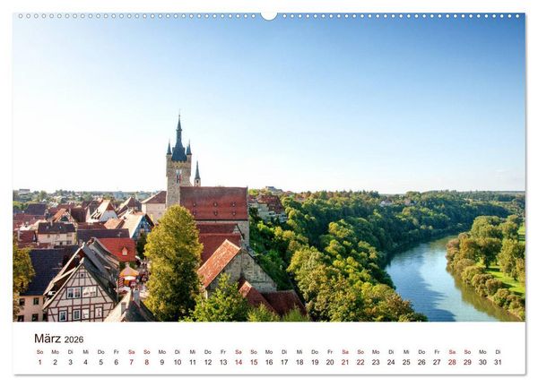 Produktbild: Bad Wimpfen. (Wandkalender 2026 DIN A2 quer), CALVENDO Monatskalender