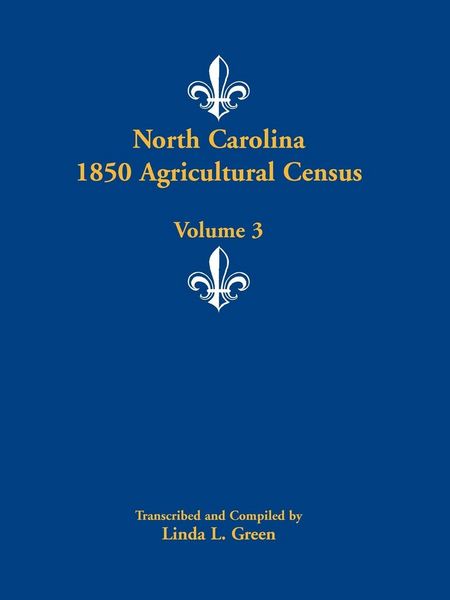 Produktbild: North Carolina 1850 Agricultural Census