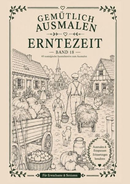 Produktbild: Gem&uuml;tlich ausmalen / Gem&uuml;tlich ausmalen - Erntezeit