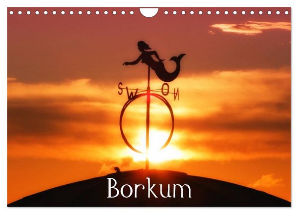 Produktbild: Borkum (Wandkalender 2026 DIN A4 quer), CALVENDO Monatskalender