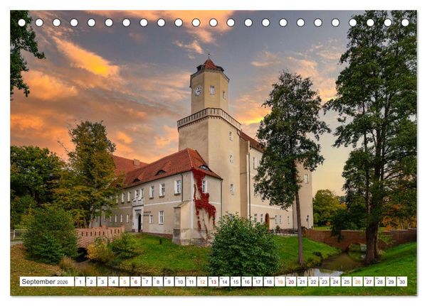Produktbild: Brandenburg Impressionen (Tischkalender 2026 DIN A5 quer), CALVENDO Monatskalender