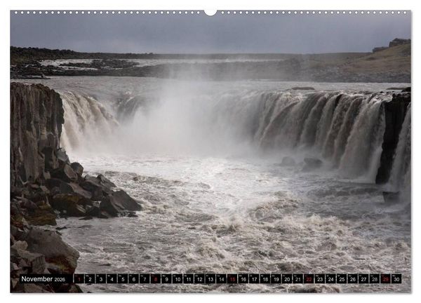 Produktbild: Wasserf&auml;lle Islands (Wandkalender 2026 DIN A2 quer), CALVENDO Monatskalender