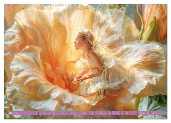 Produktbild: Fantasiereiche Kreationen - Sch&ouml;pferisch umgesetzt (hochwertiger Premium Wandkalender 2026 DIN A2 quer), Kunstdruck in Hochglanz