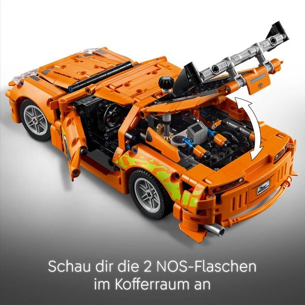 Produktbild: LEGO Technic Fast and Furious Toyota Supra MK4 - Spielzeug Auto 42204