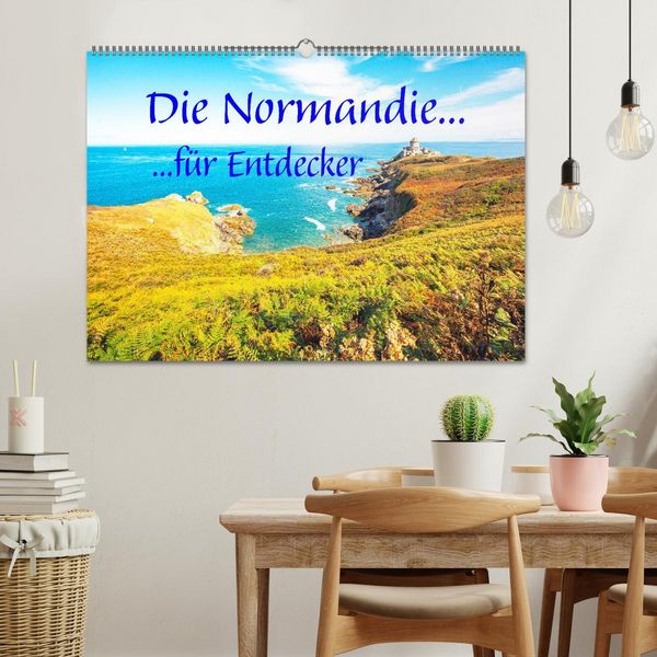 Produktbild: Die Normandie f&uuml;r Entdecker (Wandkalender 2027 DIN A2 quer), CALVENDO Monatskalender