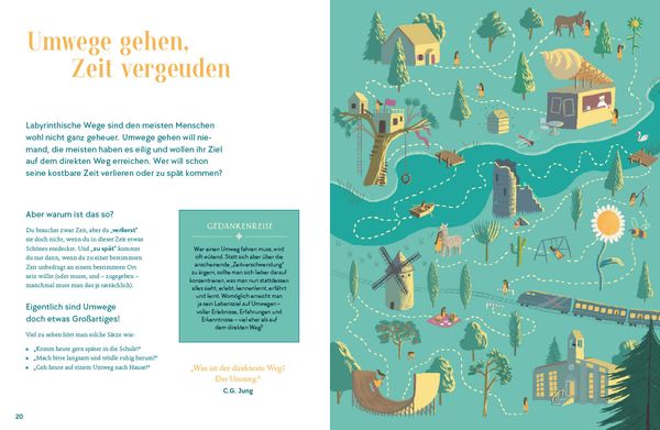 Produktbild: Das Buch der Labyrinthe und Irrg&auml;rten