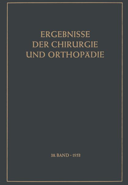 Produktbild: Ergebnisse der Chirurgie und Orthop&auml;die