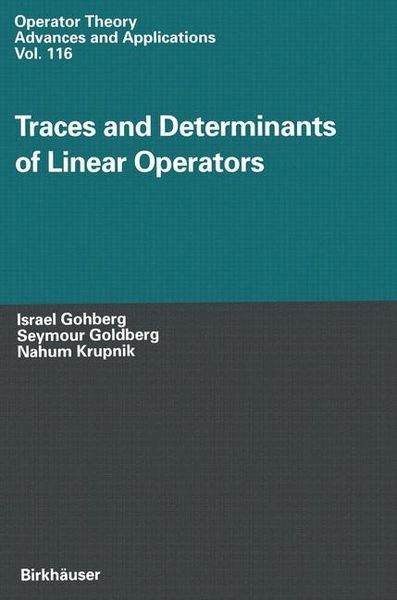 Produktbild: Traces and Determinants of Linear Operators