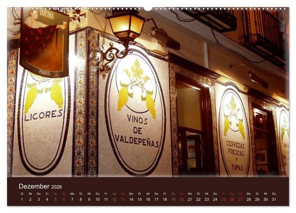 Produktbild: Spanische LebensArt (hochwertiger Premium Wandkalender 2026 DIN A2 quer), Kunstdruck in Hochglanz