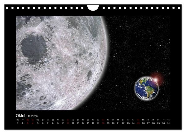 Produktbild: Magisches Universum (Wandkalender 2026 DIN A4 quer), CALVENDO Monatskalender