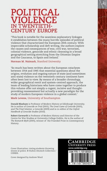 Produktbild: Political Violence in Twentieth-Century Europe