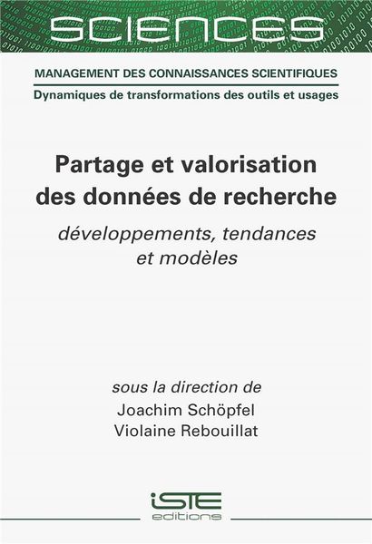 Produktbild: Sch&ouml;pfel, J: Partage et valorisation des donn&eacute;es de recherch