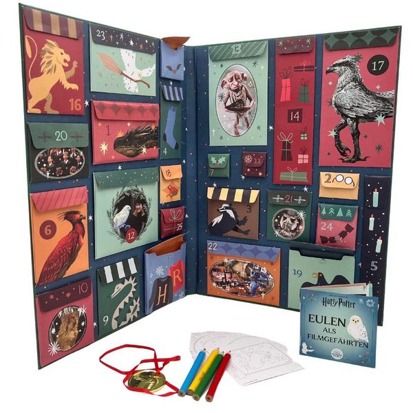 Produktbild: Aus den Filmen zu Harry Potter: Magische Weihnachten - Der offizielle Adventskalender - Magische Tierwesen